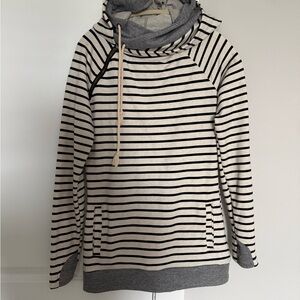 Ampersand Avenue - women’s DoubleHood Sweatshirt. Small.